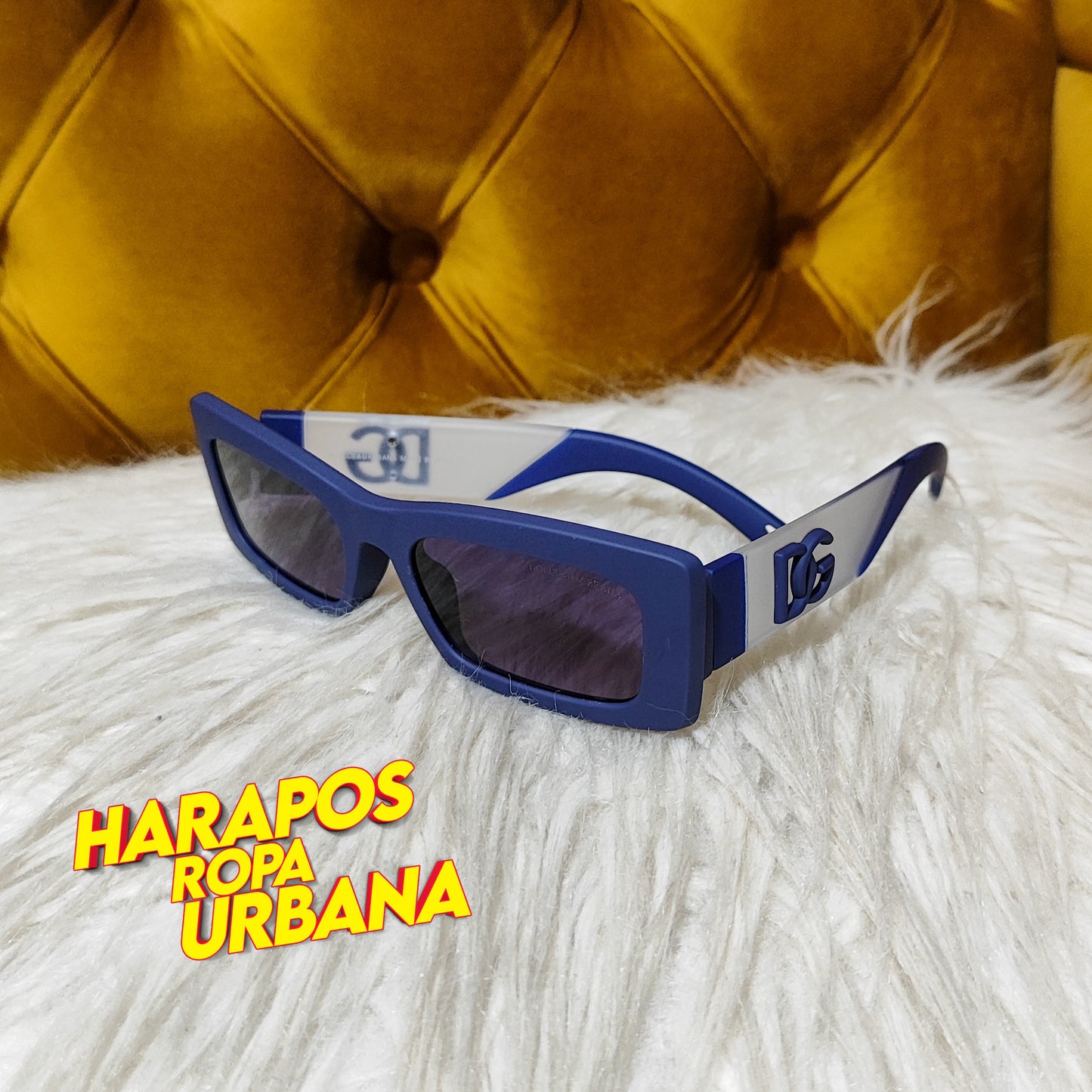 Gafas Dolce & Gabbana transparente detalle azul