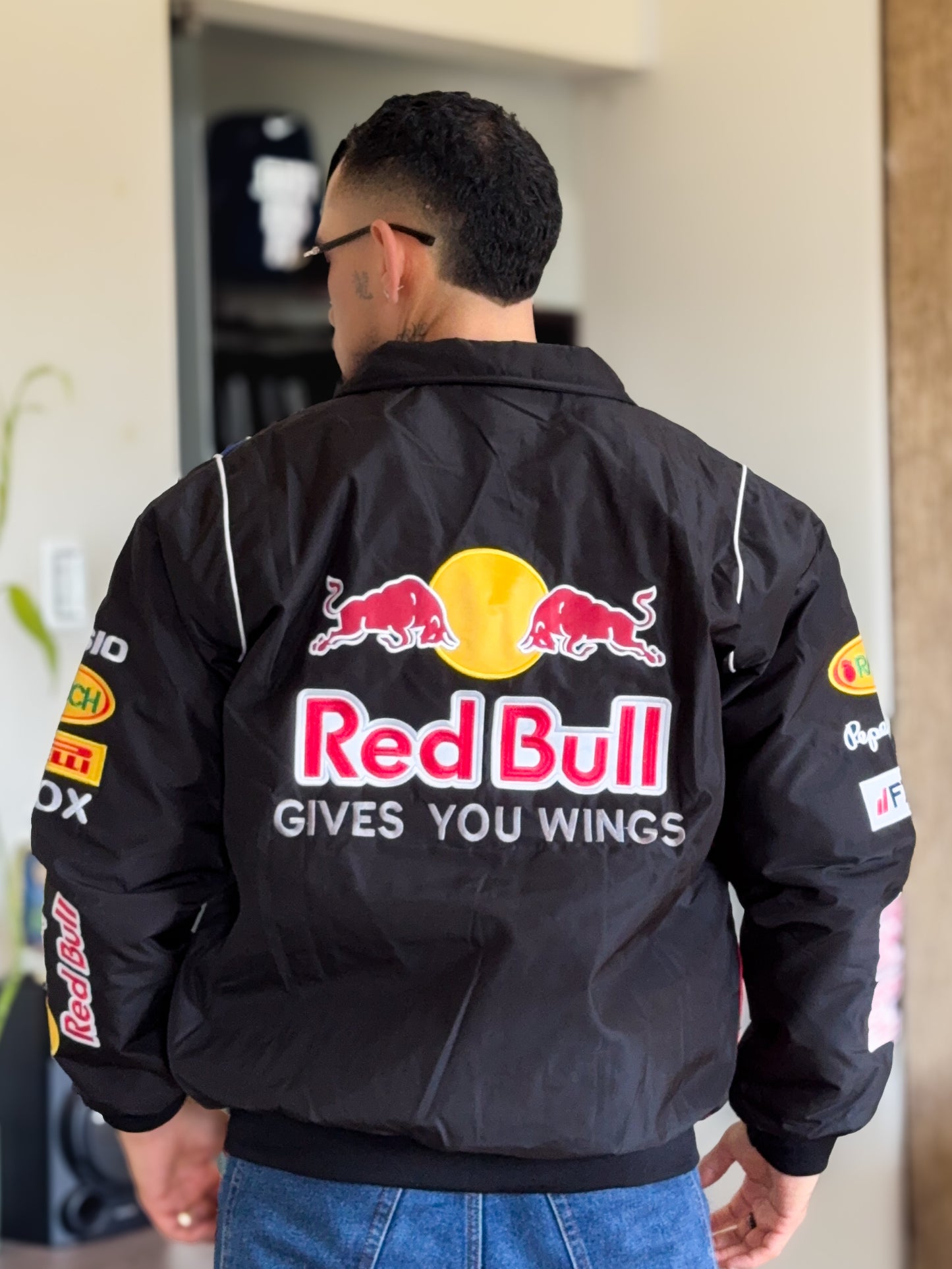 Chaqueta de competicion Formula 1 Escuderia Redbull Azul