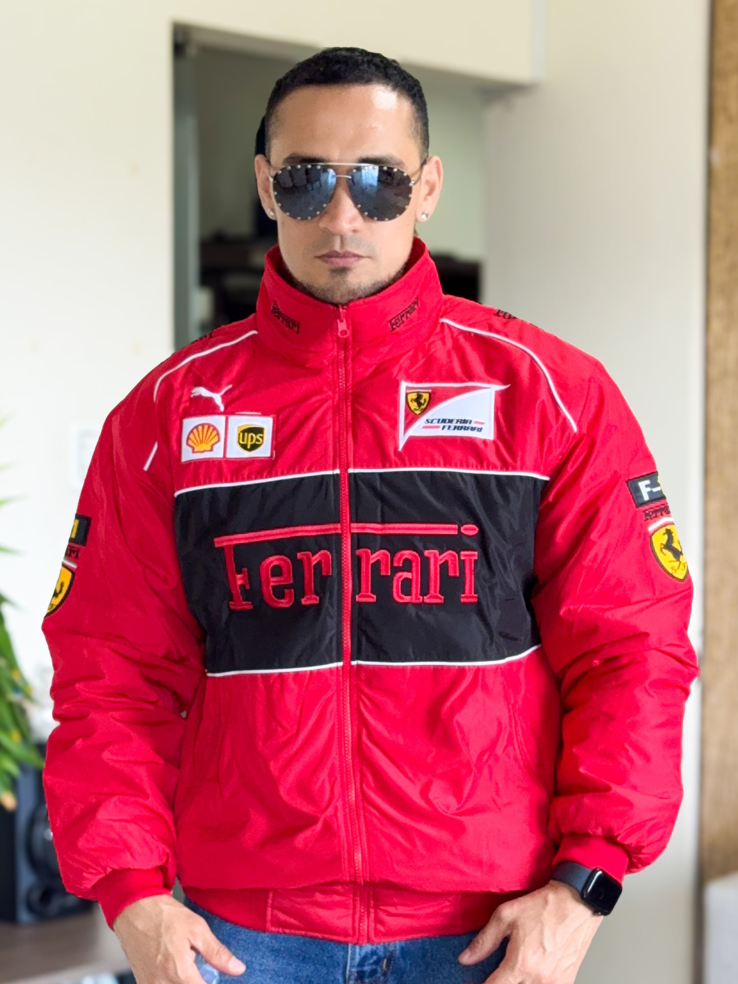 Chaqueta de competicion Formula 1 Escuderia FERRARI Rojo