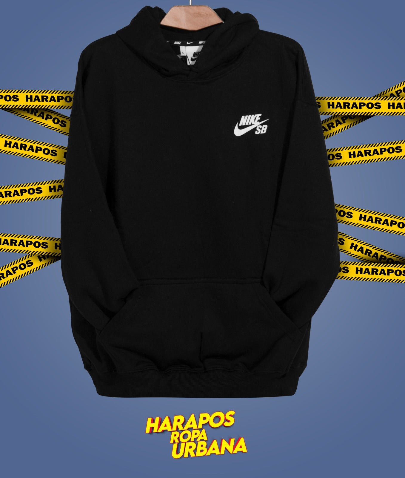 Canguro Nike SB básico negro