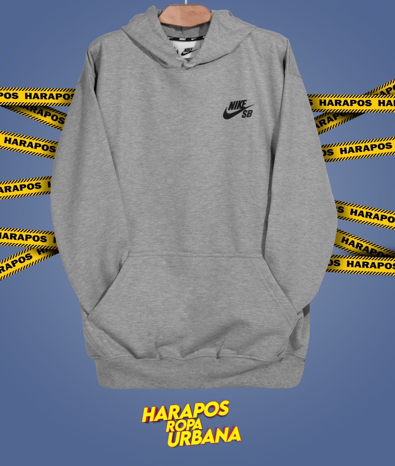 Canguro Nike SB básico plomo