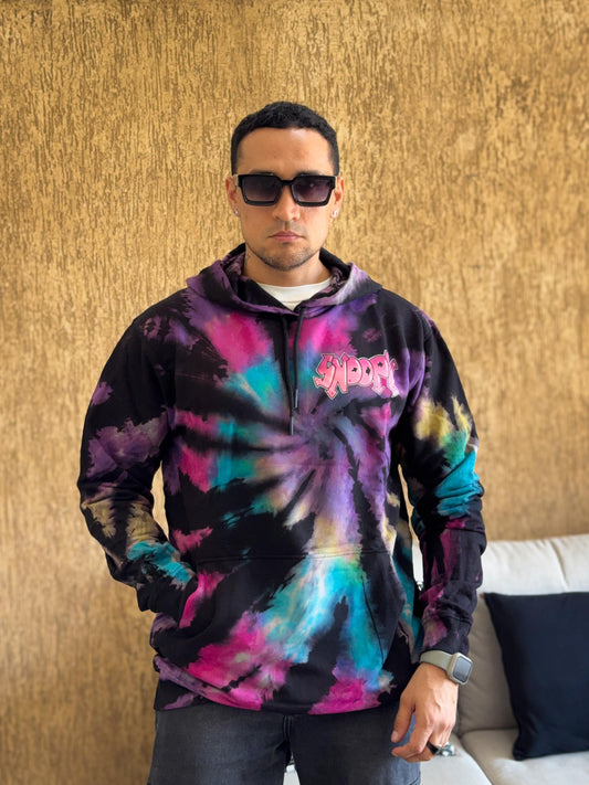 Canguro Dr. Mono oversize Snoopy negro taidai