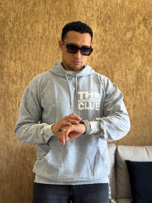 Canguro Rose London oversize the club plomo