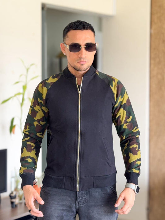 Chaqueta Básica camuflada