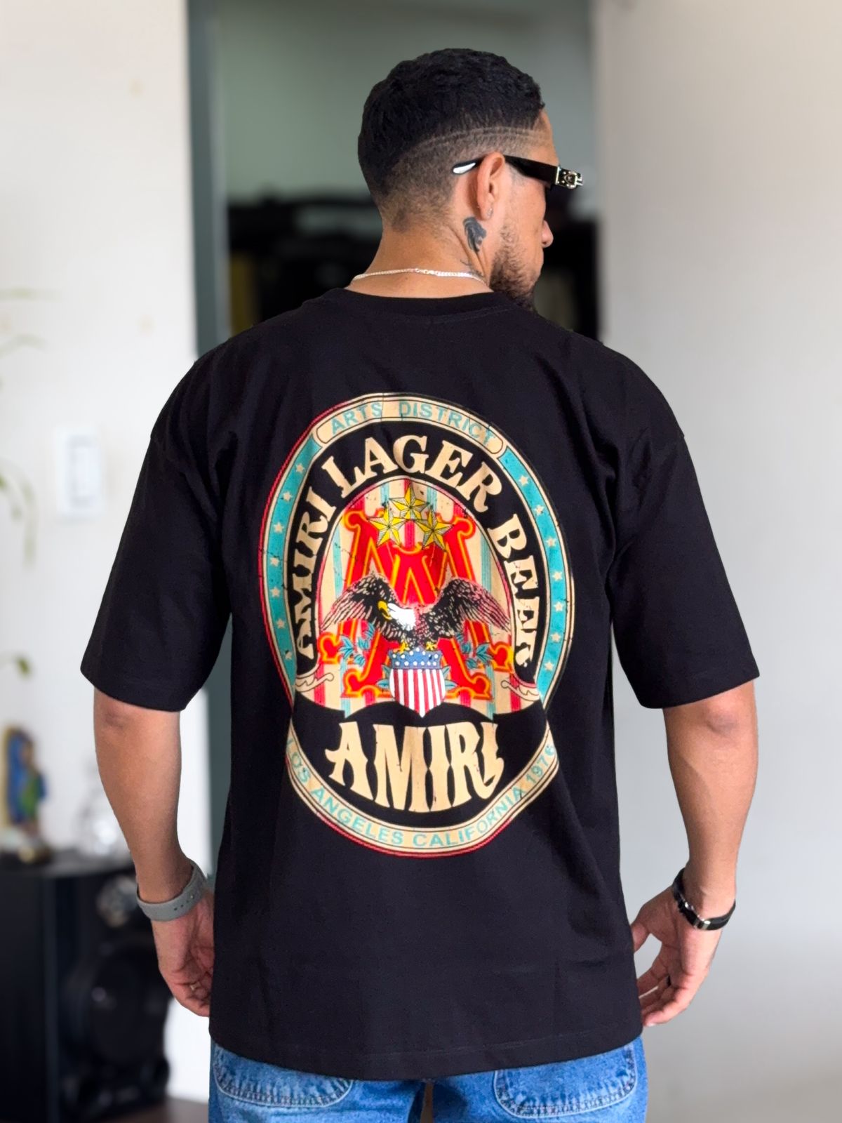 Polera Amiri Beers negra