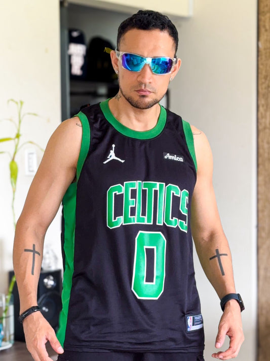 Solera Boston Celtics 0 Tatum Negra PREMIUM onplay (Actualizacion 2025)