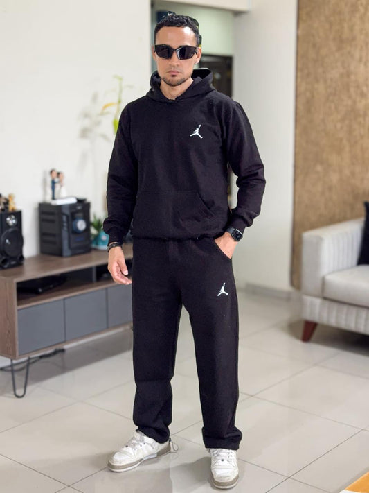 Conjunto Deportivo de Invierno Jordan Pachuco Baggy color Negro