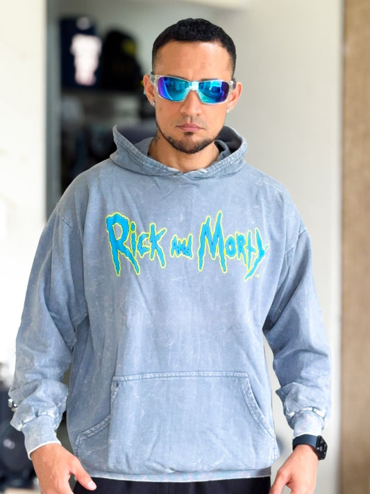 Canguro Pre lavado Rick y Morty Head Rick Plomo