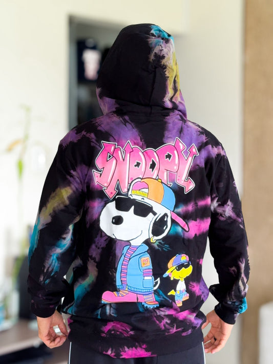 Canguro TaiDai Street Snoopy Morado con negro