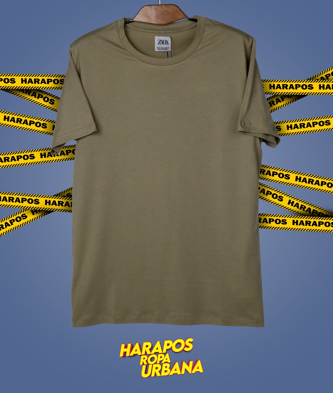 Polera zara basica beige