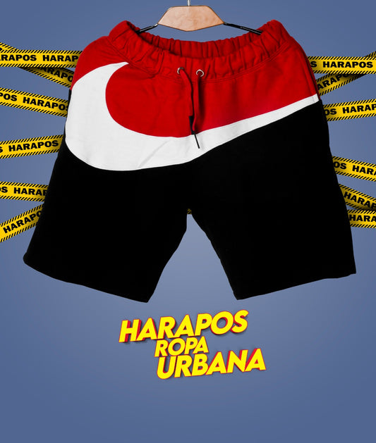 Short Nike rojo negro