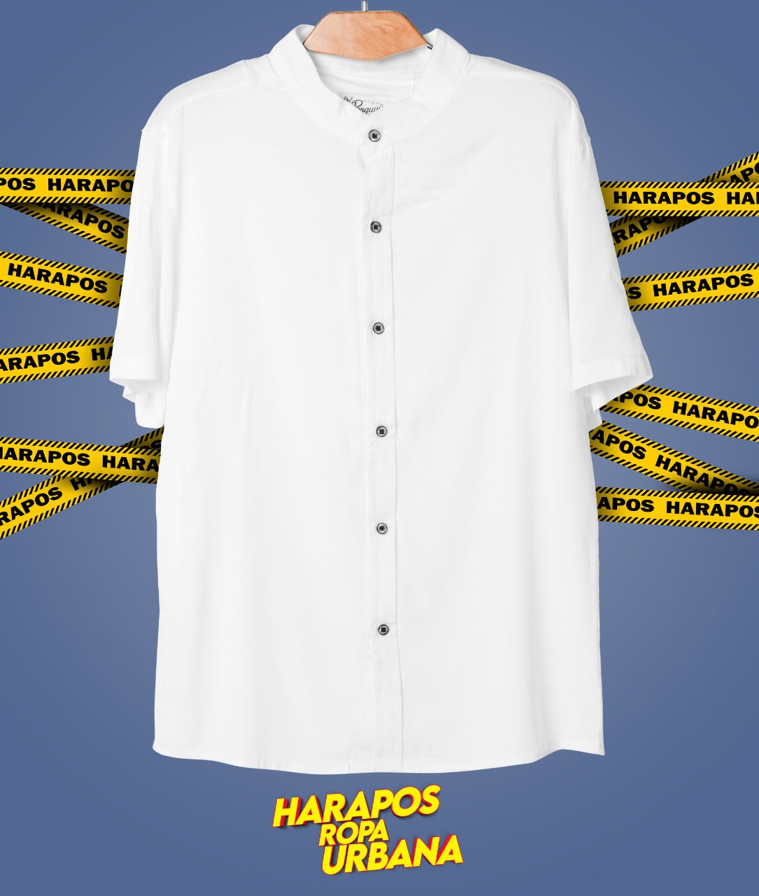 Camisa basica blanca entera