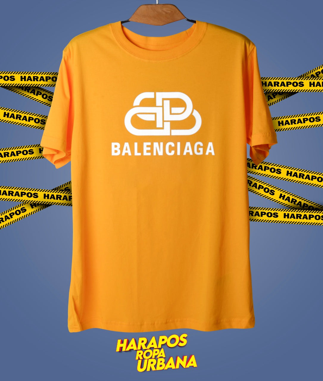 Polera Balenciaga 𐐒B Amarilla