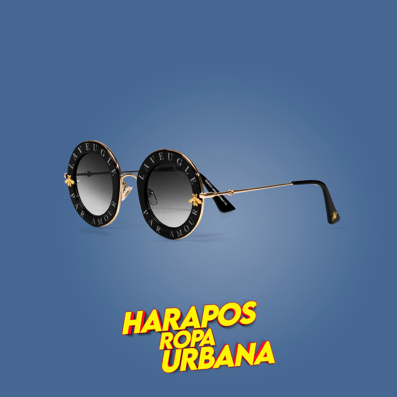 Gafas gucci laveugle par amour negra difuminada