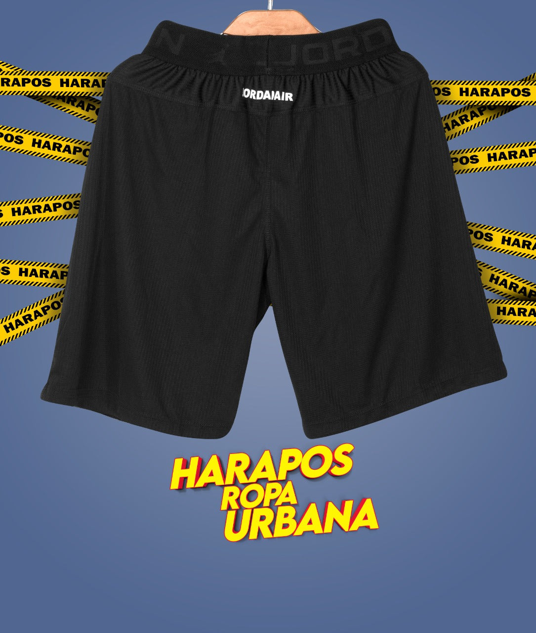 Short jordan air negro