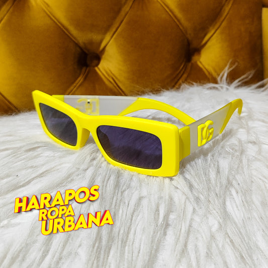 Gafas Dolce & Gabbana transparente detalle amarillo