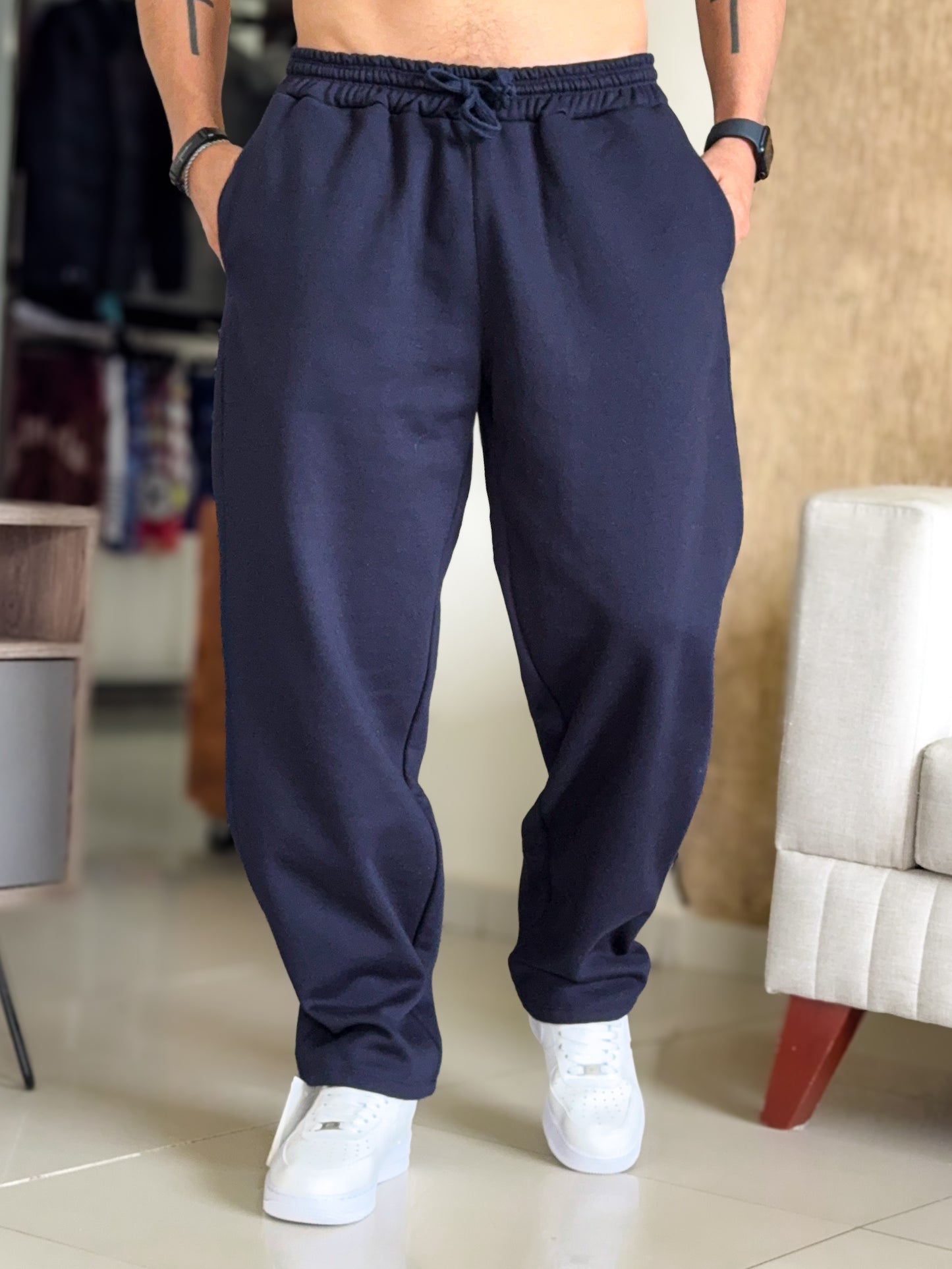 Buso Pachuco Baggy Premium Azul Entero, Frizado