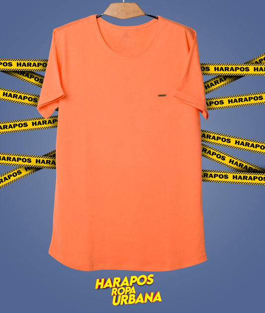 Polera thato basica naranja