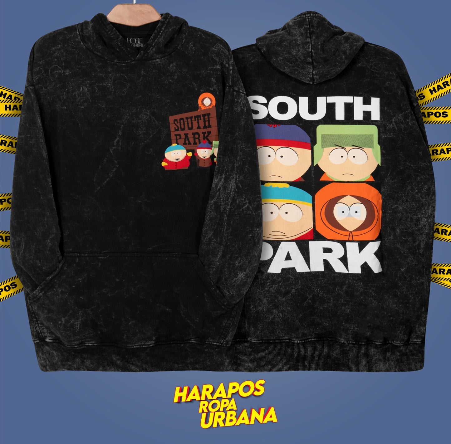 Canguro Rose London oversize south park negro taidai