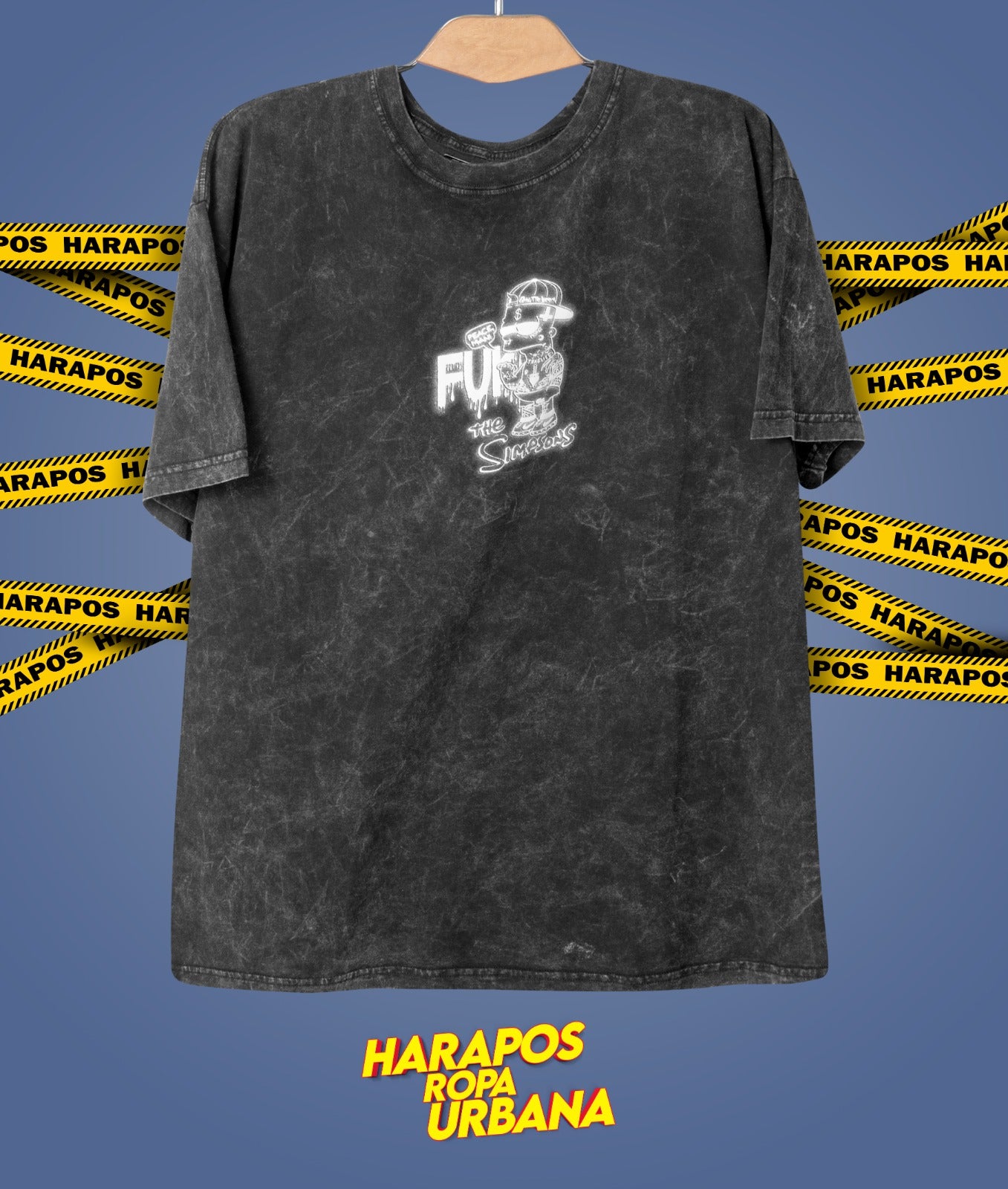 Polera galants bart fuck ploma