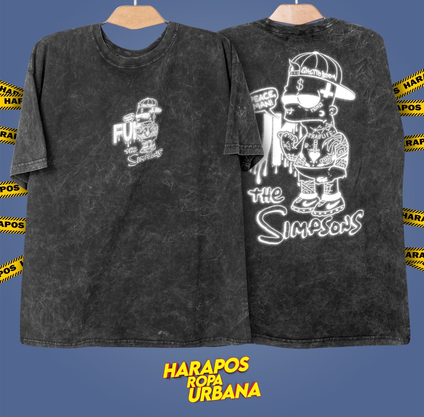 Polera galants bart fuck ploma