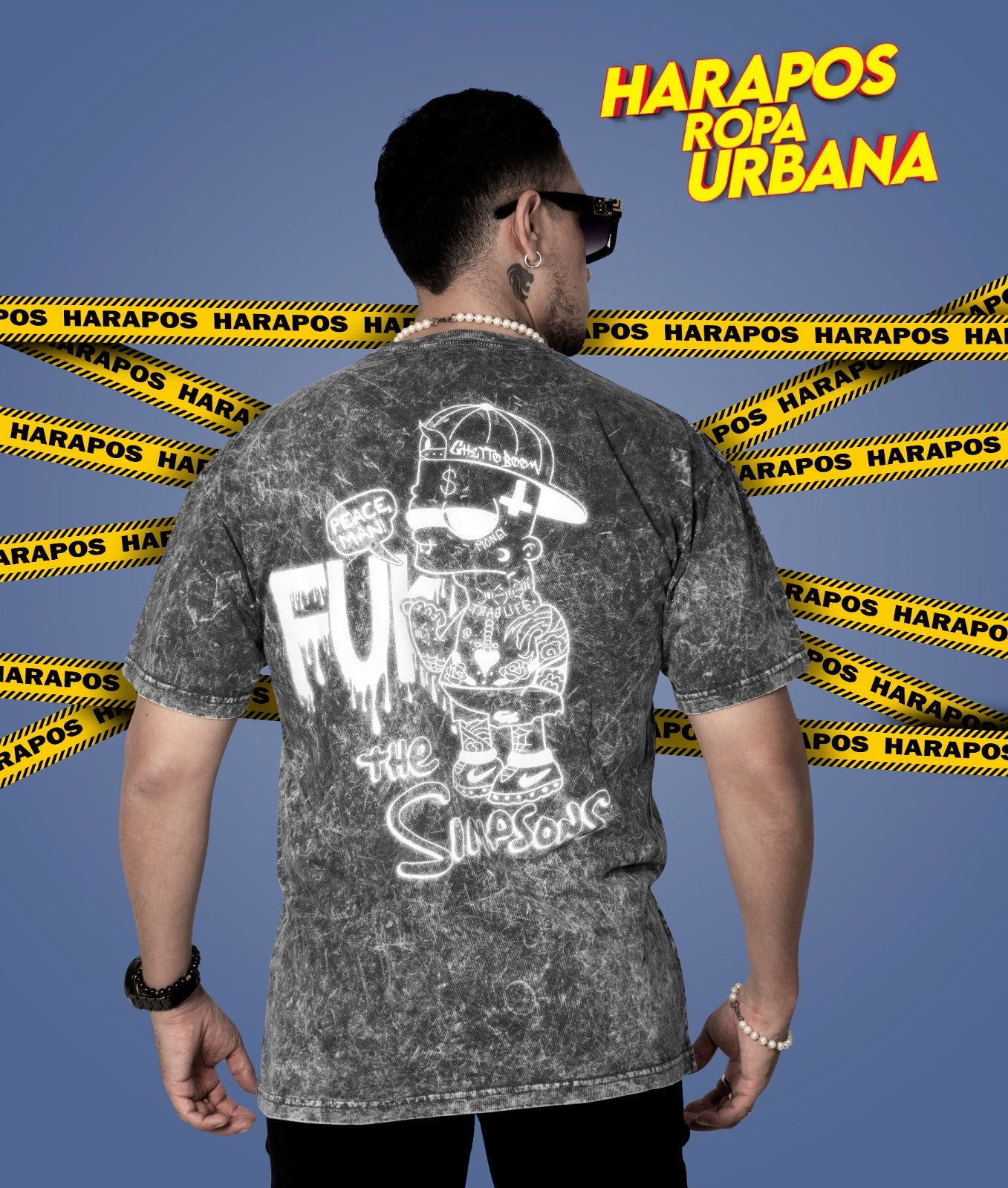 Polera galants bart fuck ploma