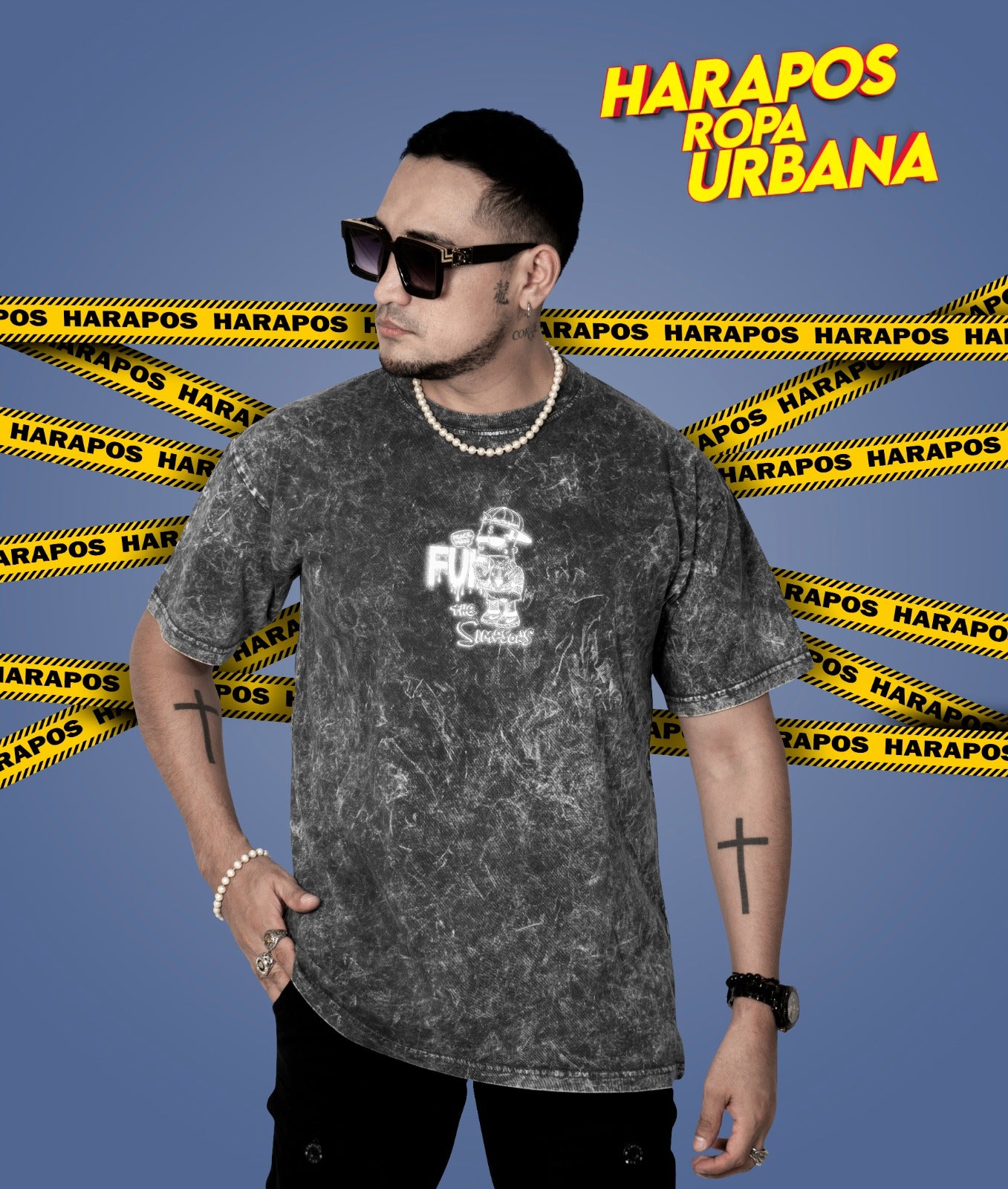 Polera galants bart fuck ploma