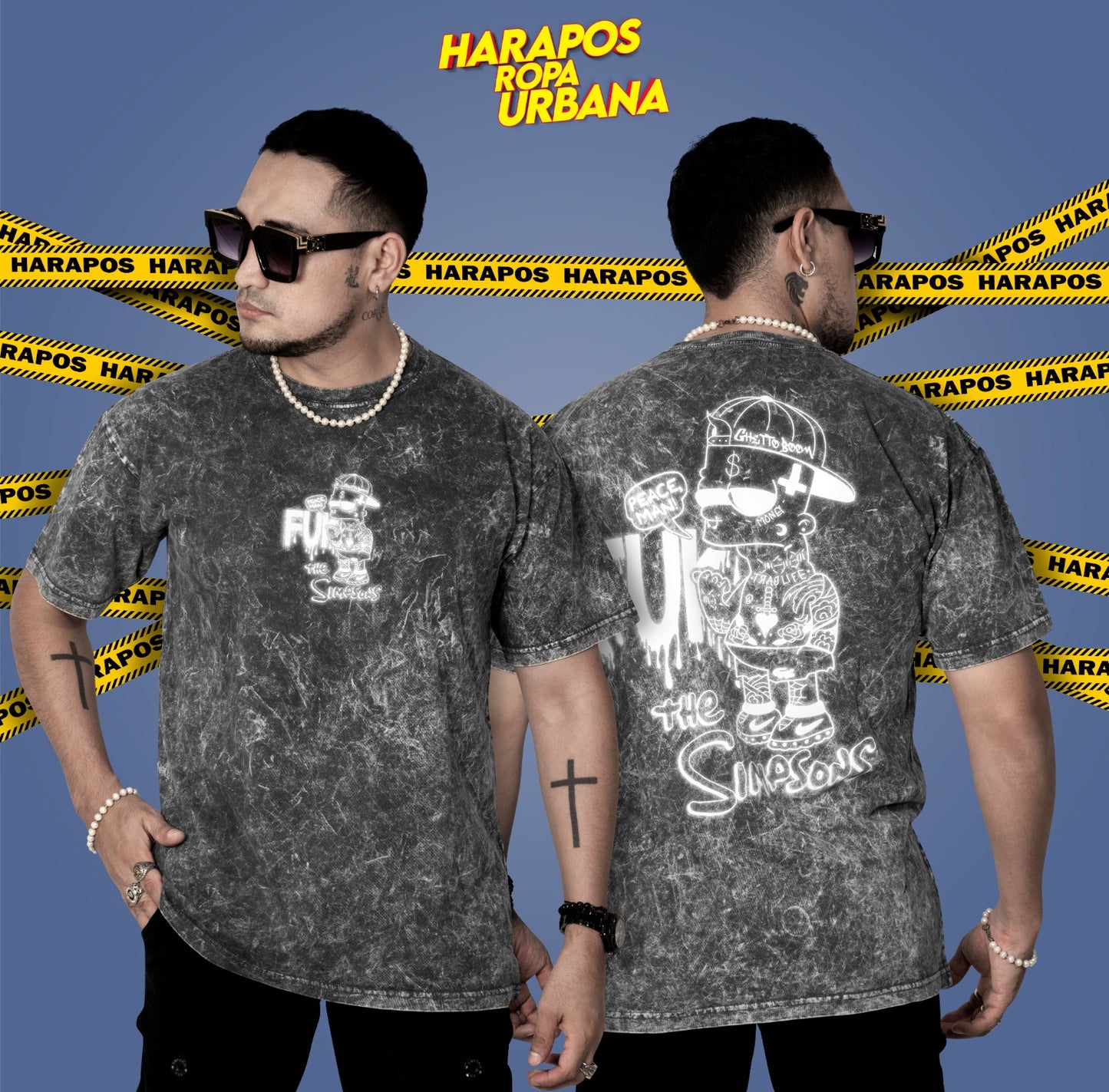 Polera galants bart fuck ploma