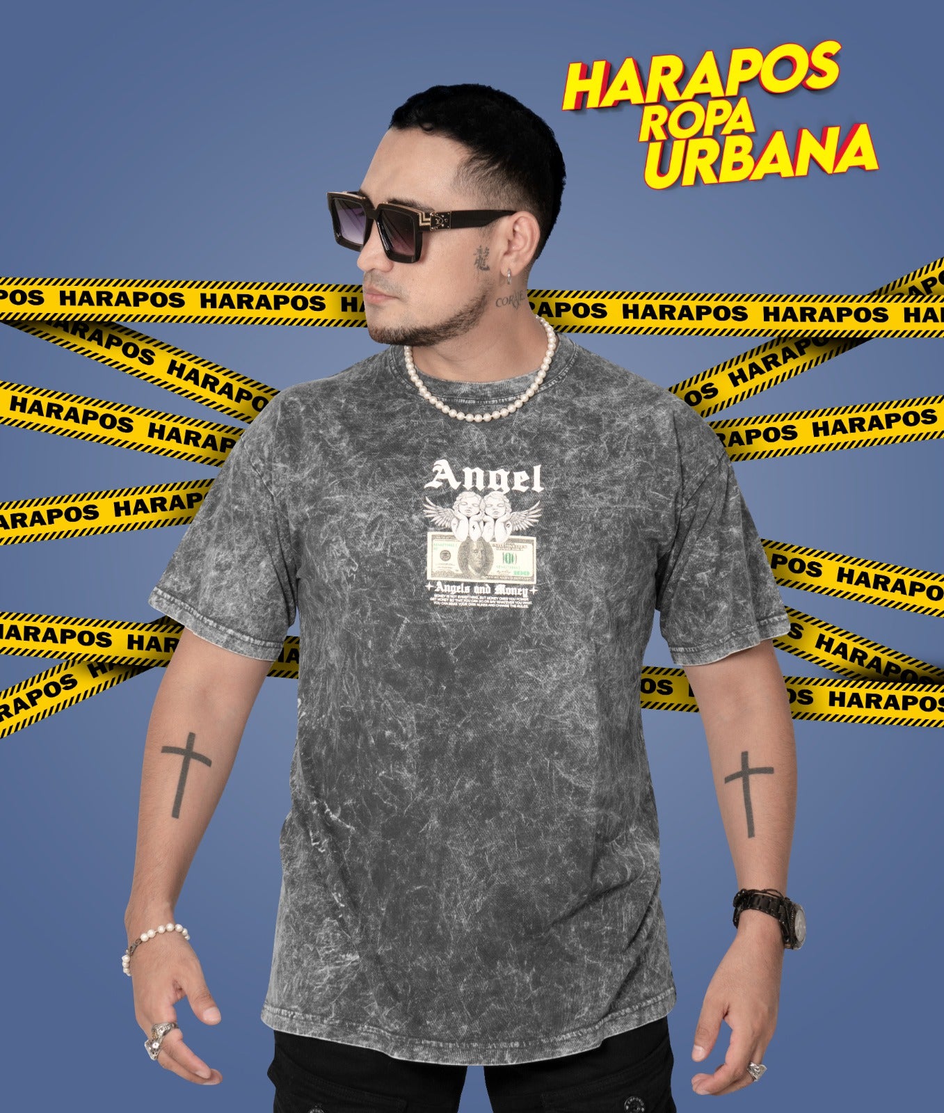 Polera galants angel dolar ploma