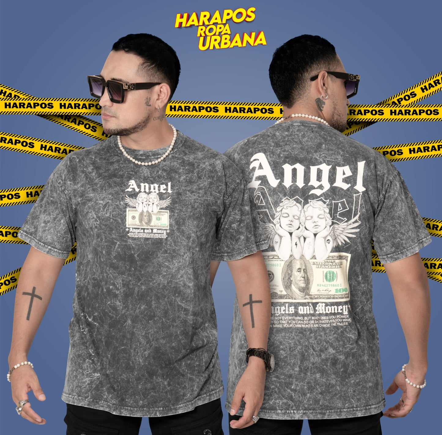 Polera galants angel dolar ploma