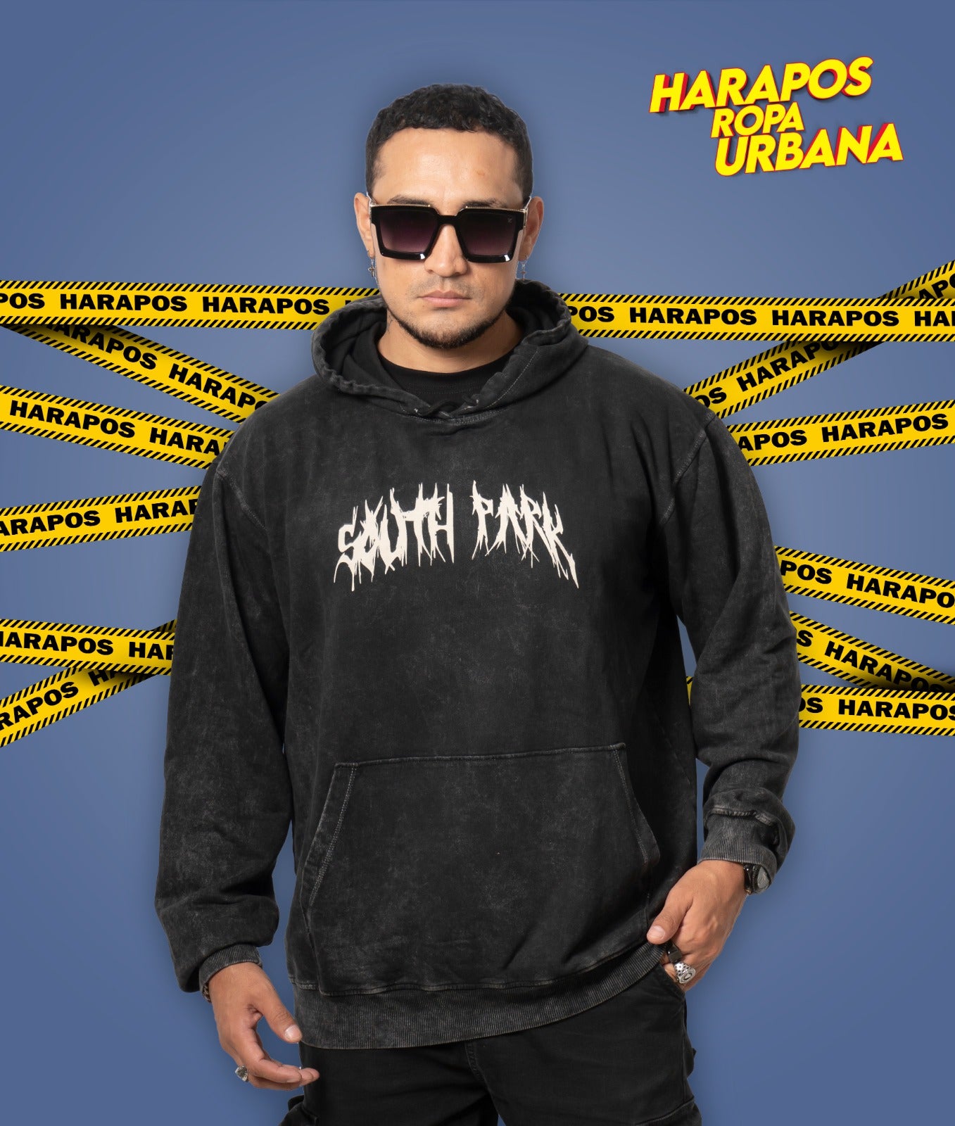 Canguro Dr. Mono oversize south park satan negro