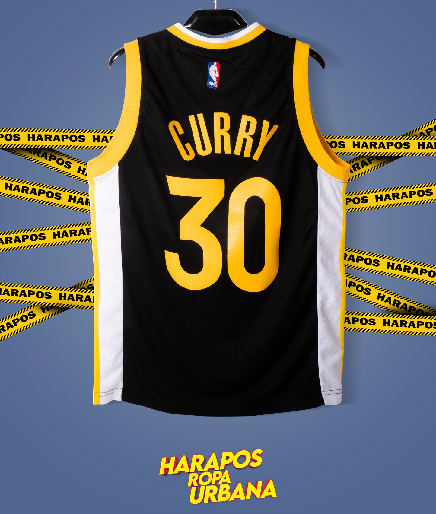 Solera Golden State negra franja lateral