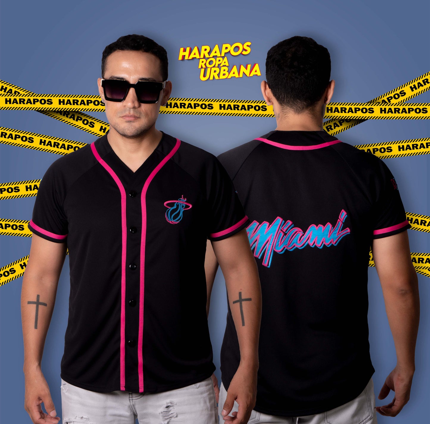 Jersey Miami negro