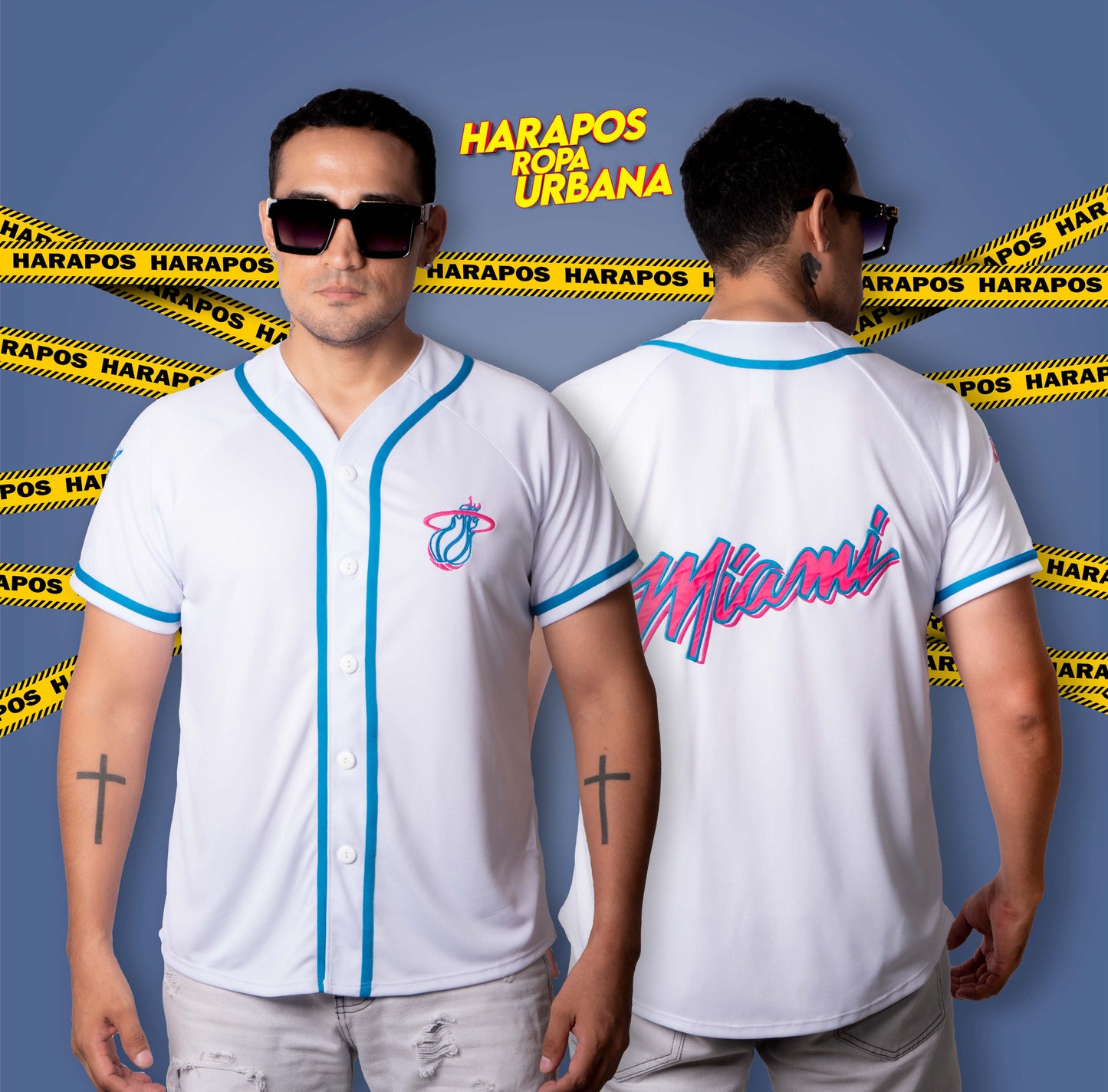 Jersey Miami blanca