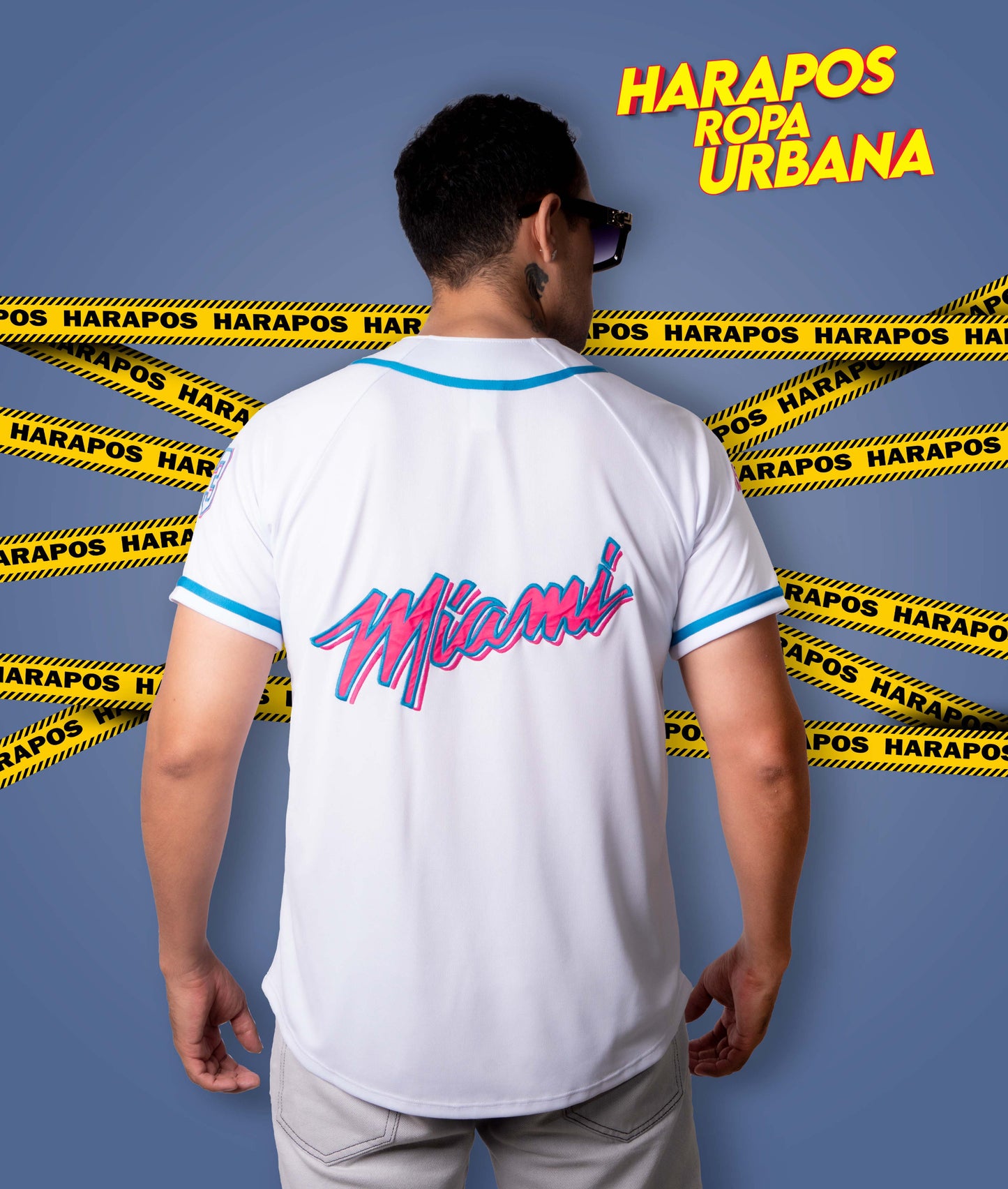 Jersey Miami blanca