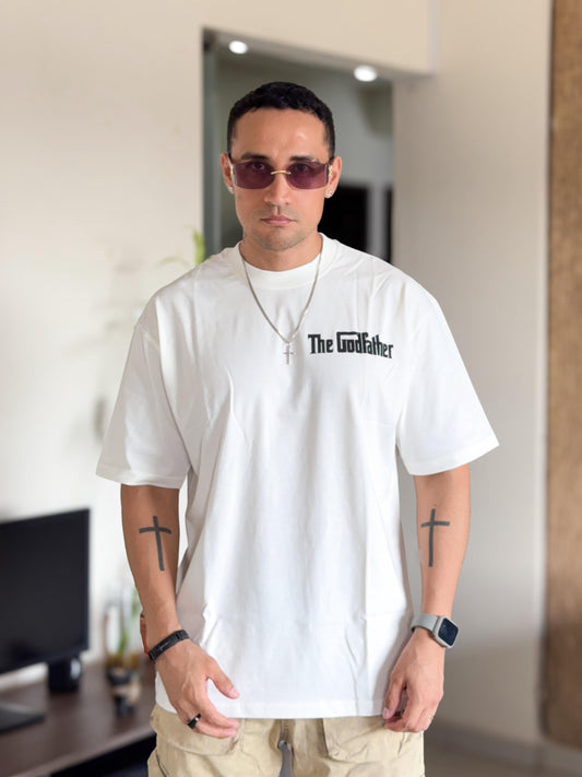 Polera rose london El padrino blanco