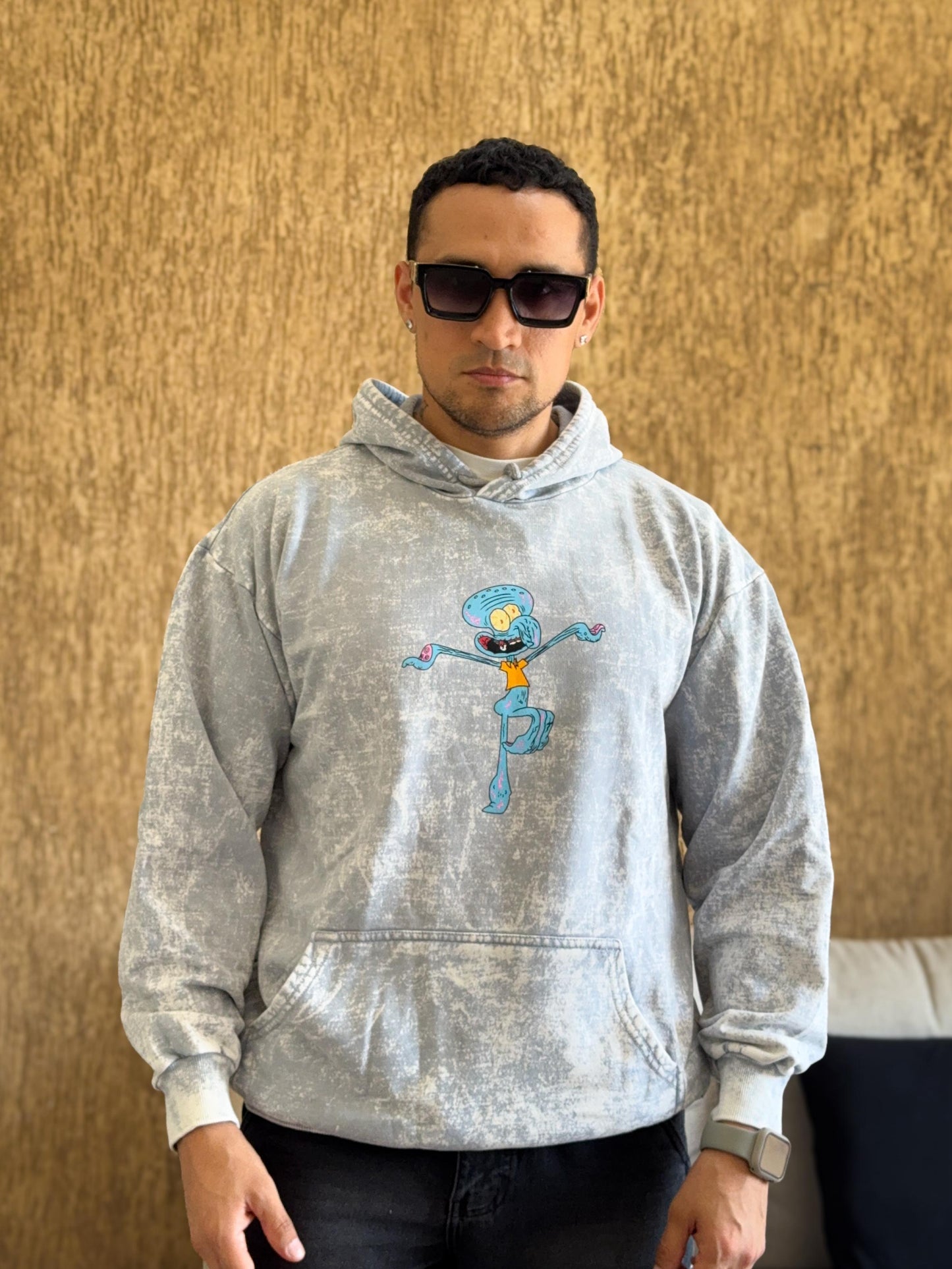 Canguro Rose London oversize calamardo plomo