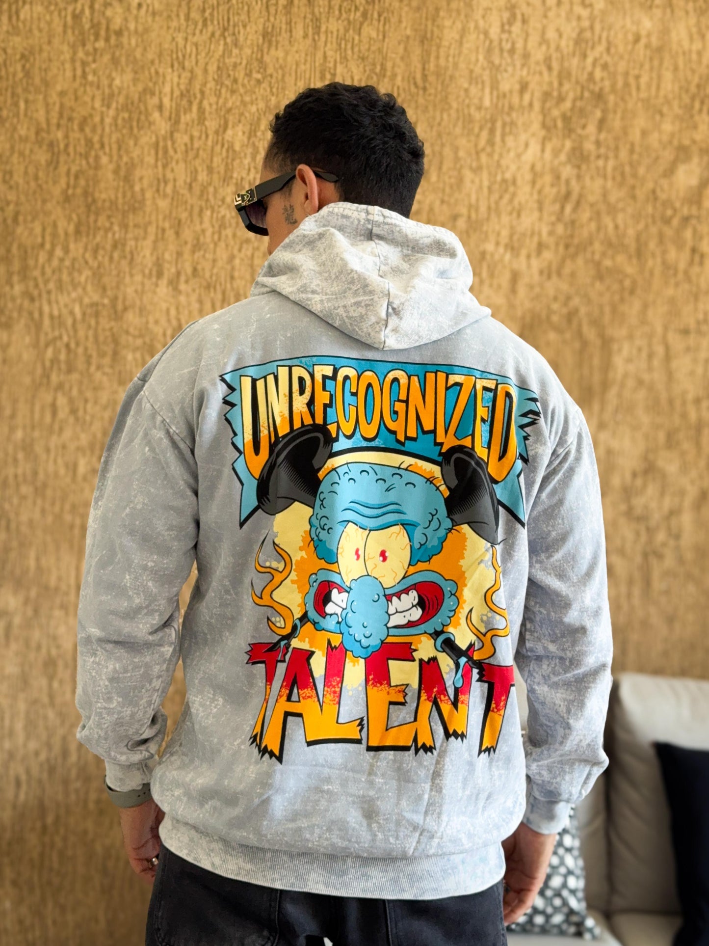 Canguro Rose London oversize calamardo plomo