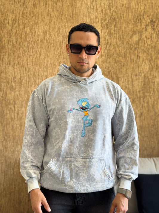 Canguro Rose London oversize calamardo plomo