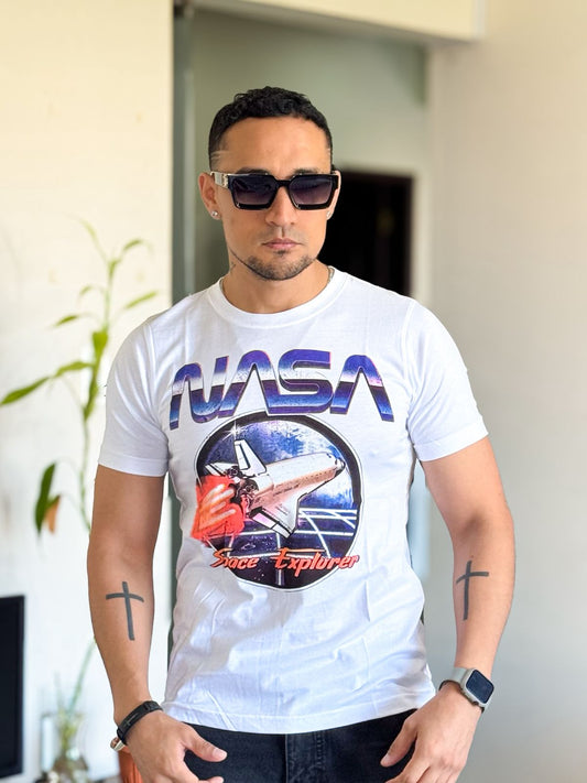 Polera nasa blanca cochete