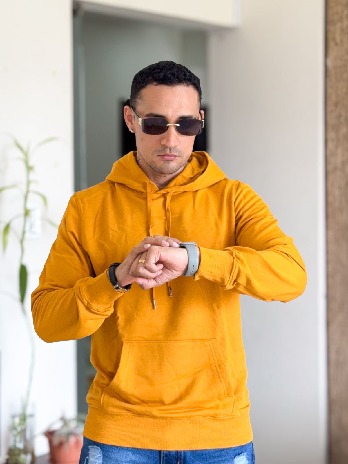 Canguro basico mostaza