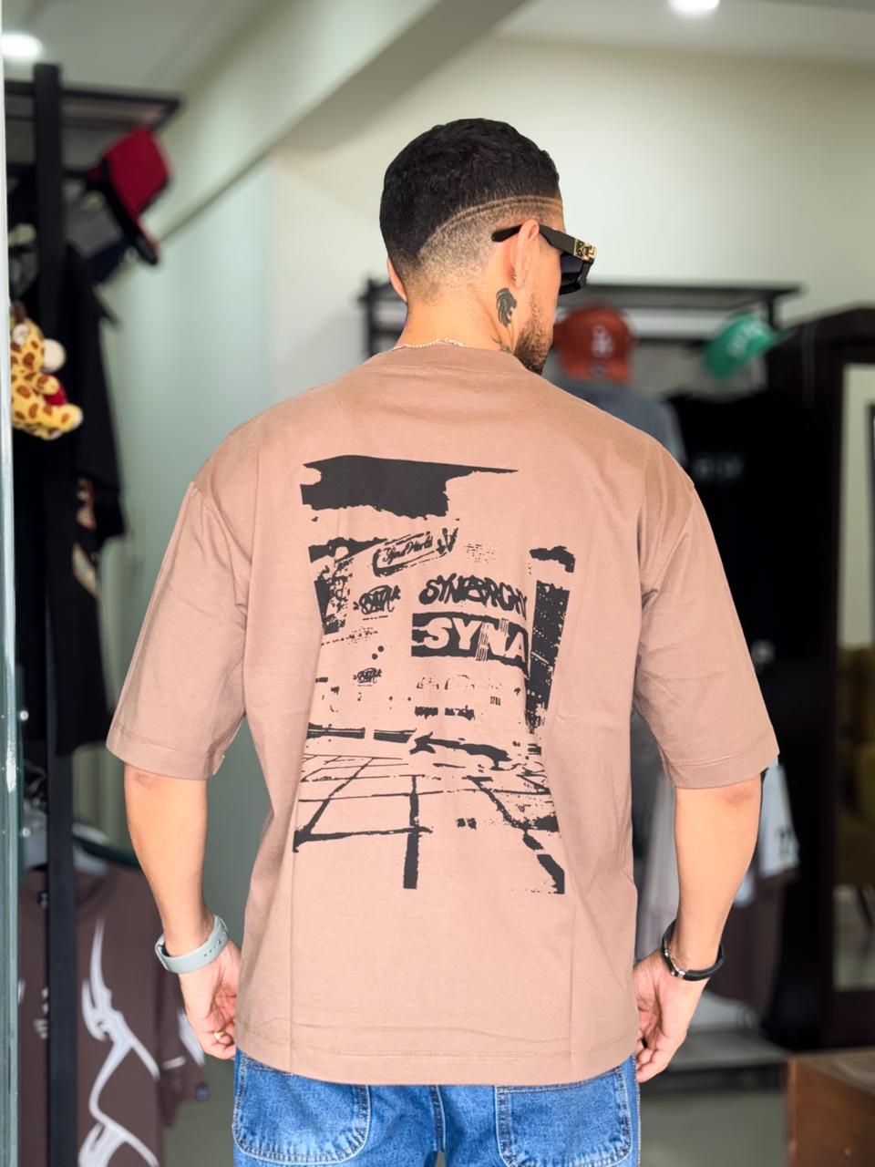 Polera Syna World cafe