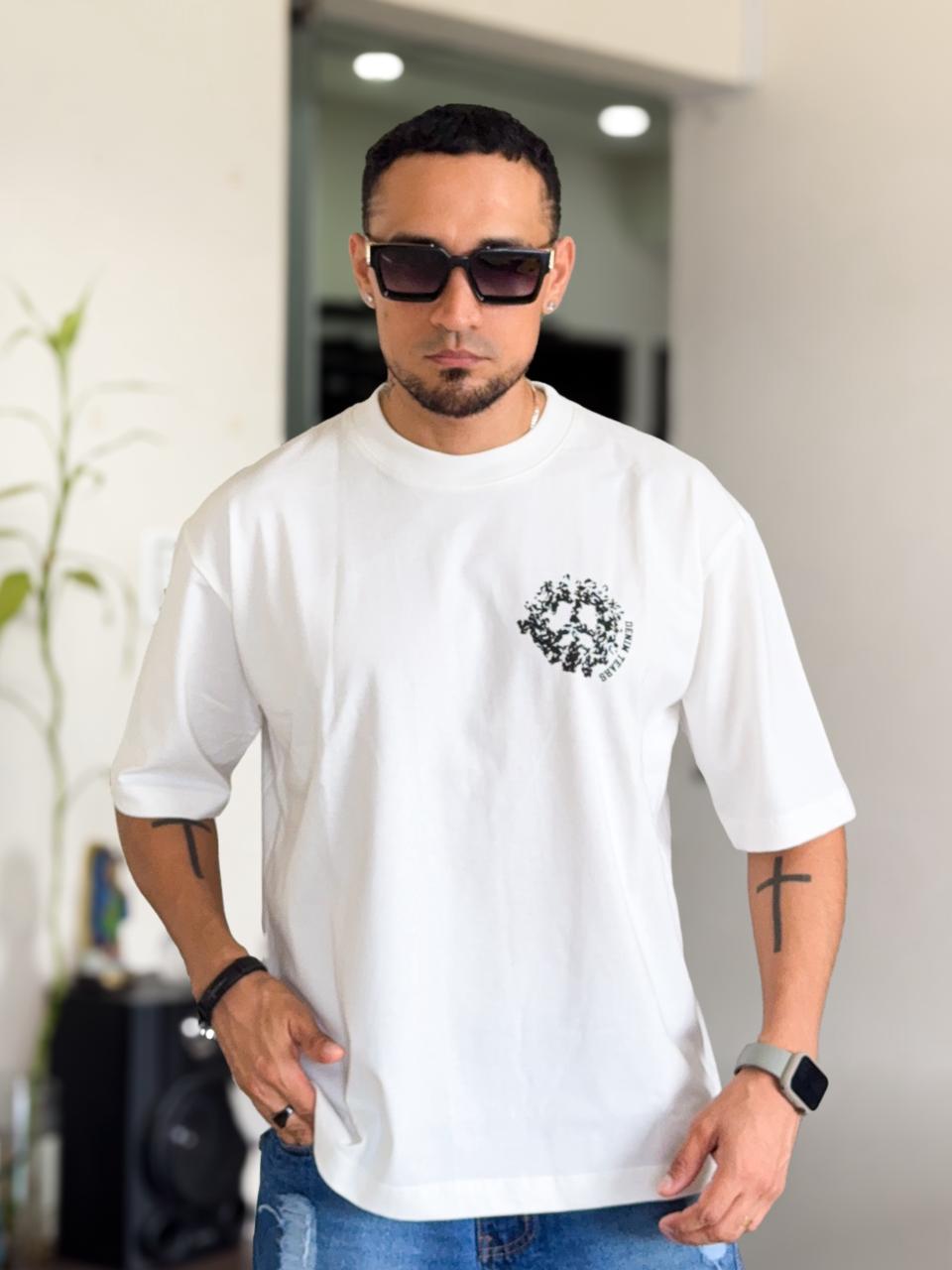 Polera Denim Tears blanca