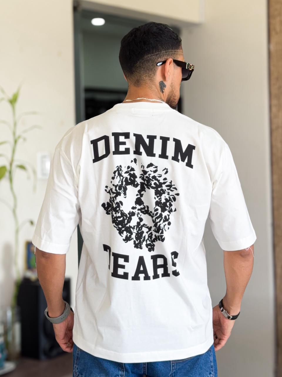 Polera Denim Tears blanca