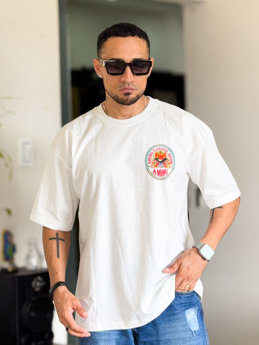 Polera Amiri Beers blanco