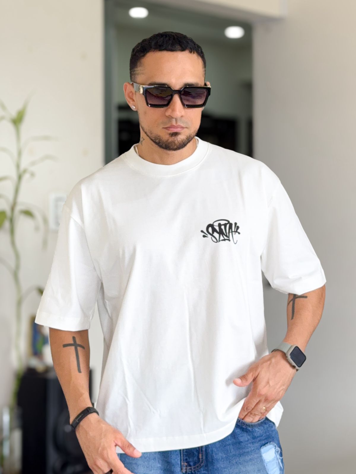 Polera Syna World blanco