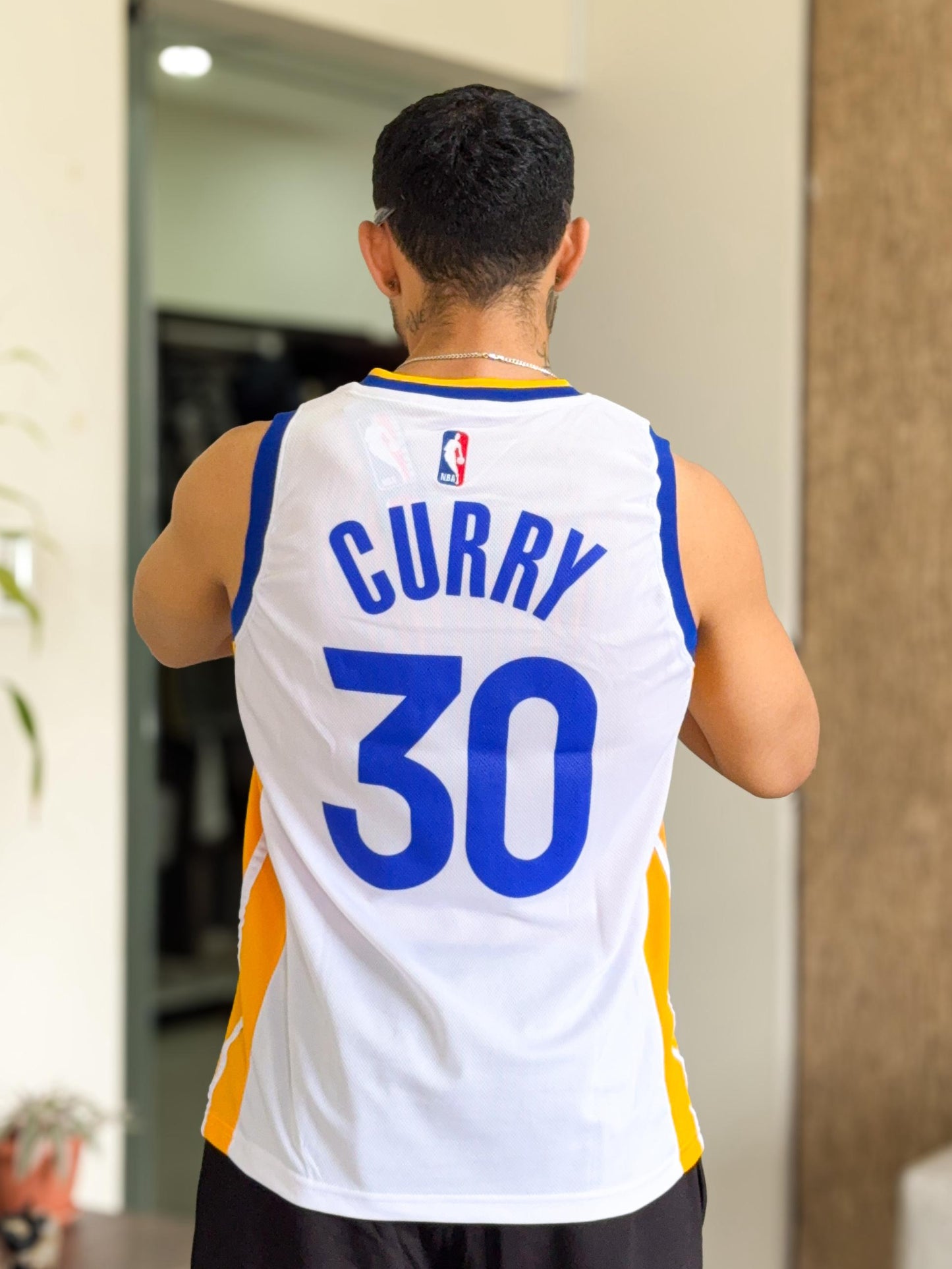 Solera Golden State Warrior 30 Curry Blanca PREMIUM Onplay