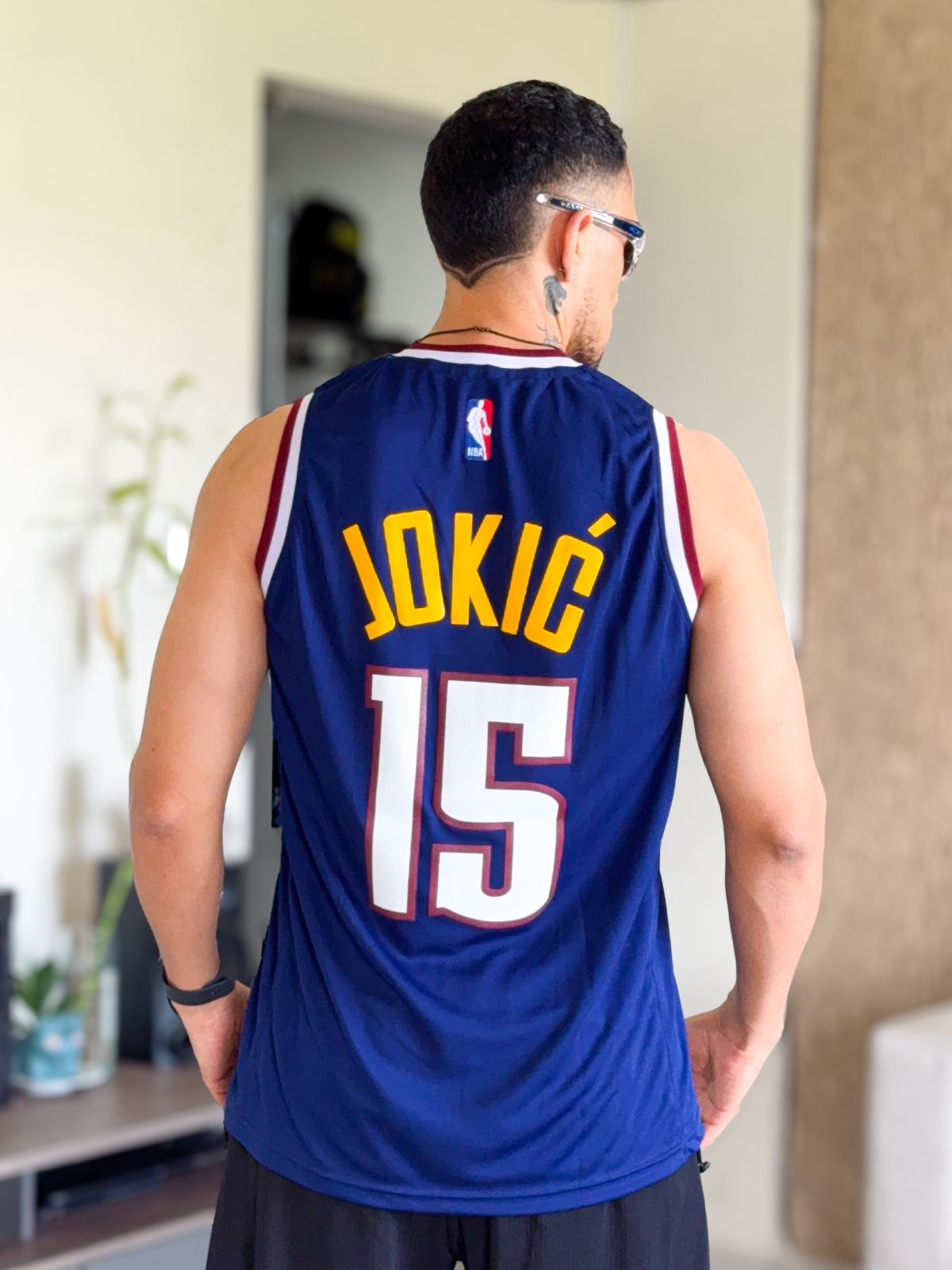Solera Denver Nuggets 15 Jokic Azul metalico PREMIUM Onplay