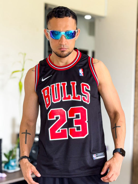 Solera Chicago Bulls 23 Jordan Negra Premium Onplay