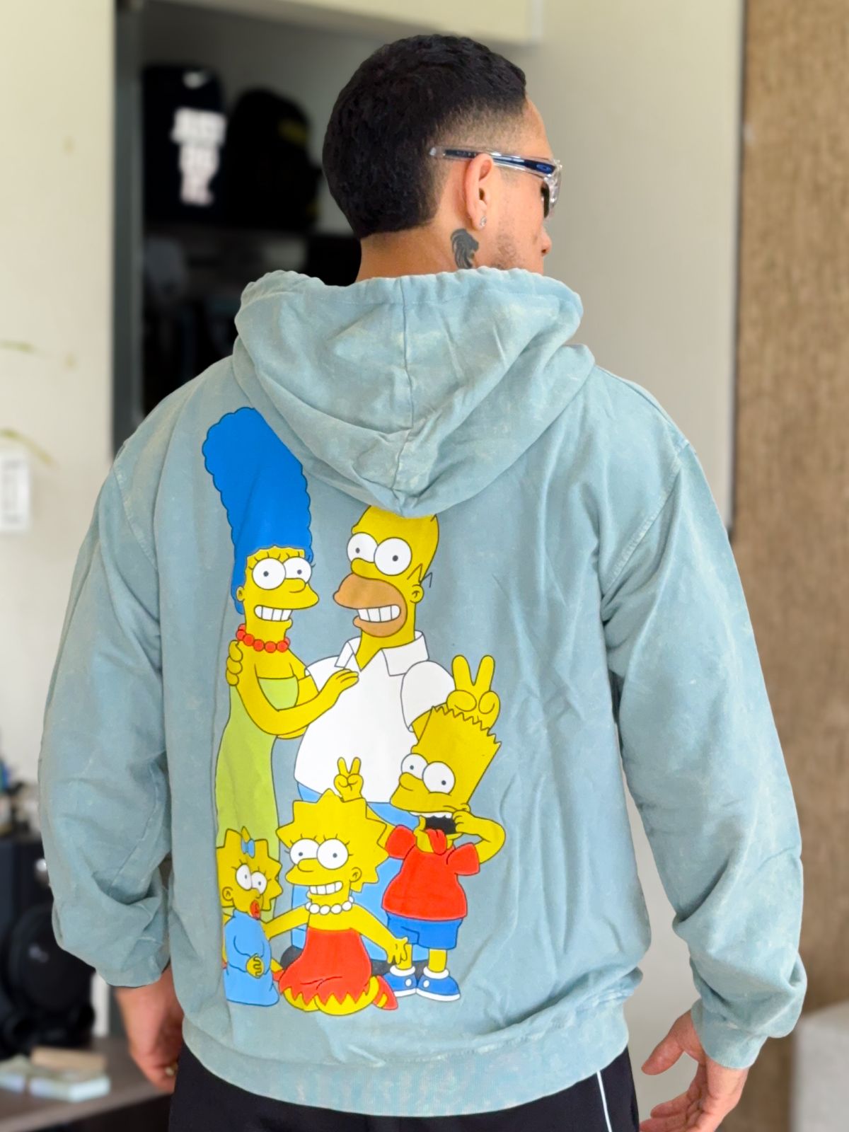 Canguro Pre lavado Simpson Family Verde Agua
